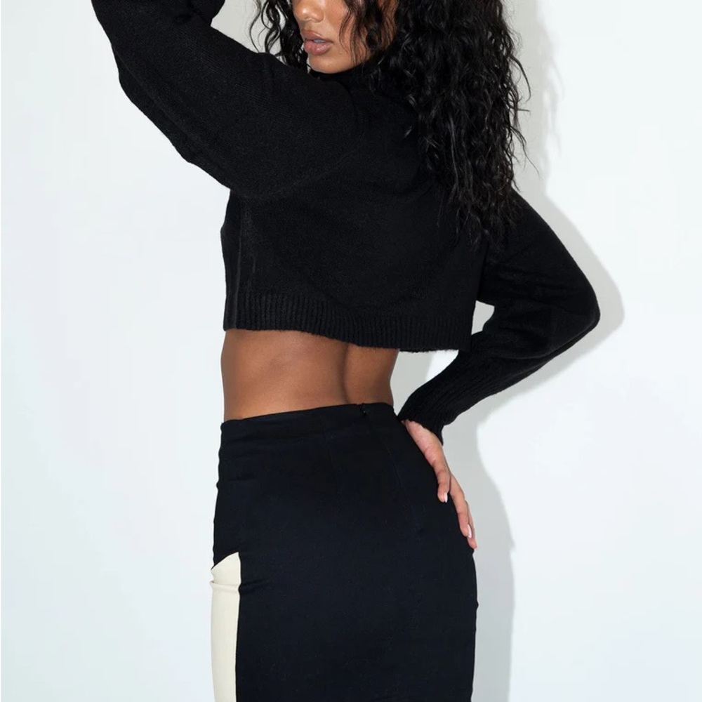 Princess Polly Colorblock Skirt 🖤🤍 - Picture 4 of 4